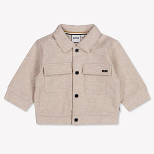 Boss Baby Jongens Vest In Beige
