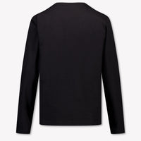 Boss Kinder Jongens T-Shirt In Zwart