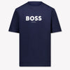Boss Kids Boys T-Shirt In Navy