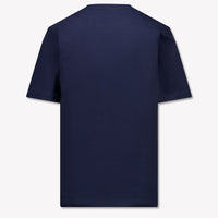 Boss Kids Boys T-Shirt In Navy