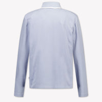 Boss Kinder Jongens Polo In Licht Blauw