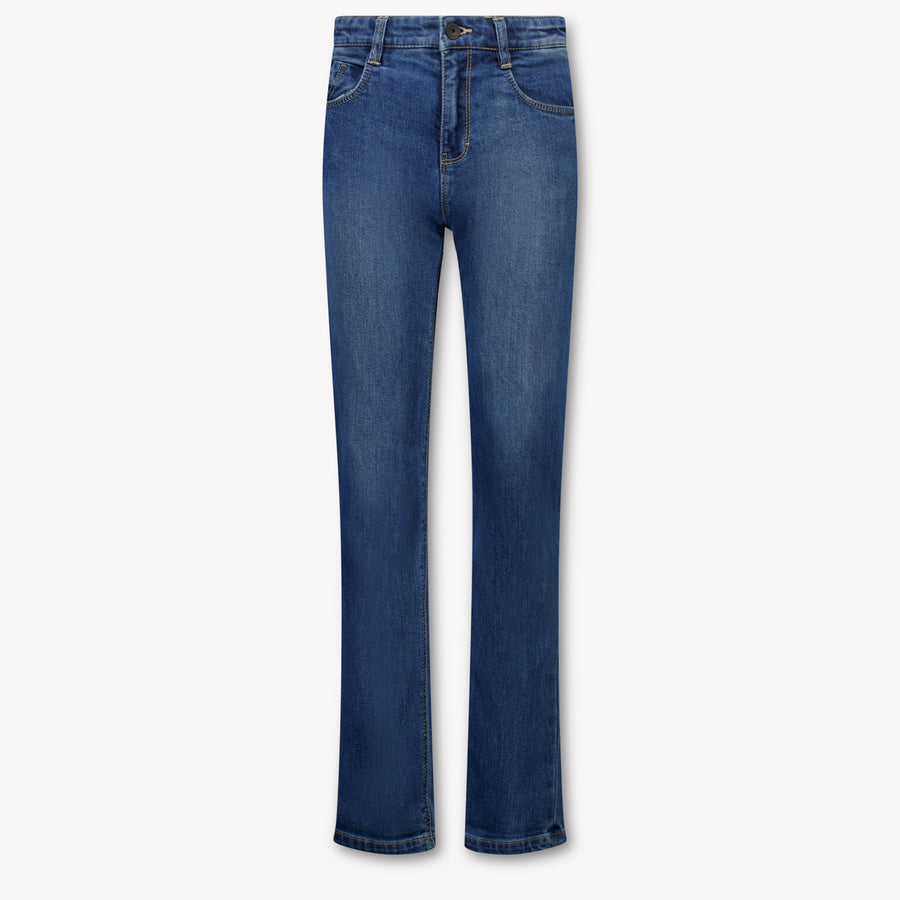 Boss Kids Boys Jeans In Blue