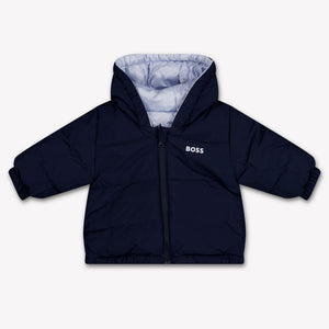 Boss Baby Boys Winter Jacket in Light Blue