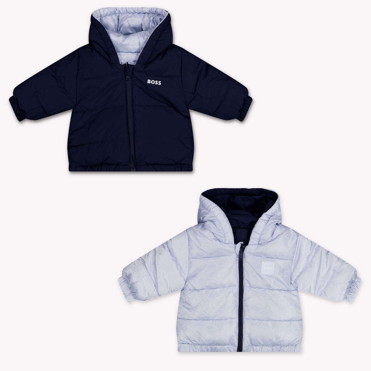 Boss Baby Jongens Winterjas In Licht Blauw