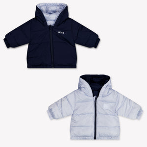 Boss Baby Jongens Winterjas In Licht Blauw