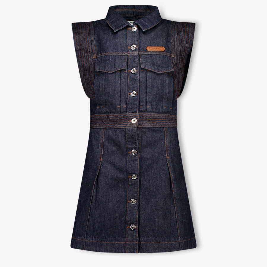 Lanvin Kids Boys Dress In Jeans