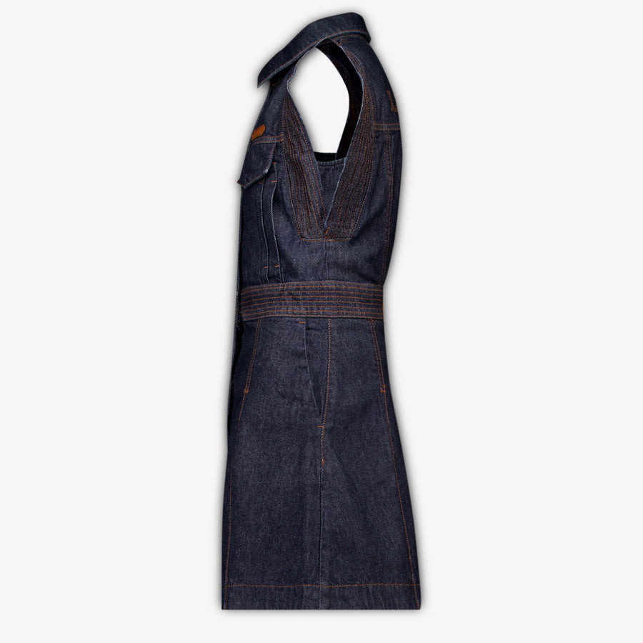 Lanvin Kids Boys Dress In Jeans