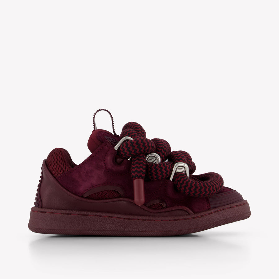 Lanvin Kinder Jongens Sneakers In Bordeaux