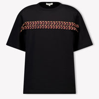 Lanvin Kinder Jongens T-Shirt In Zwart