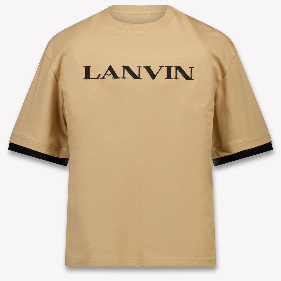 Lanvin Boys T-Shirt in Beige