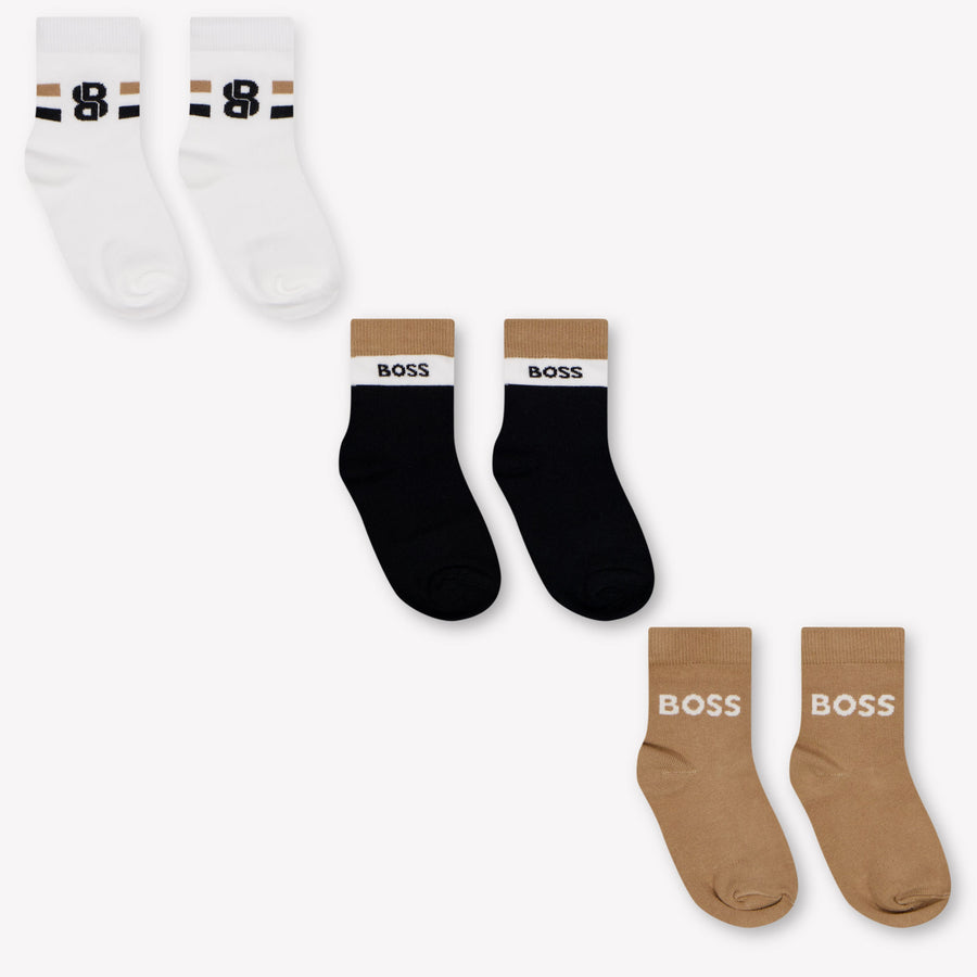 Boss Baby Boys Socks In Black