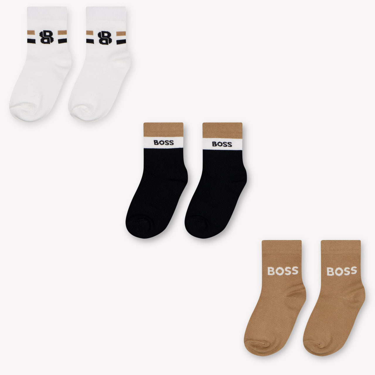 Boss Baby Boys Socks In Black