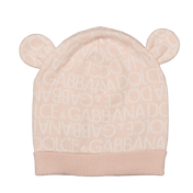 Dolce & Gabbana Baby Meisjes Muts Licht Roze