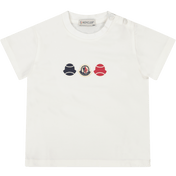 Moncler Baby Boys T-Shirt White