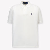 Ralph Lauren Kids Boys Polo In White