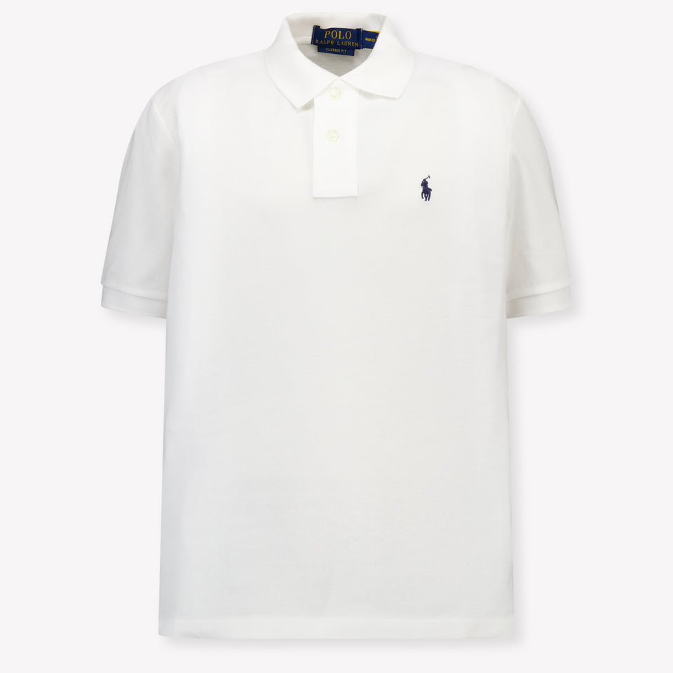 Ralph Lauren Kids Boys Polo In White