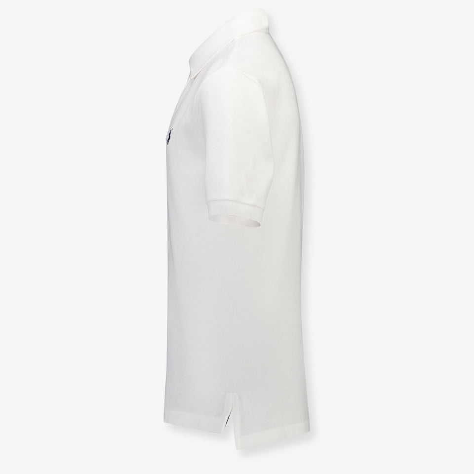 Ralph Lauren Kids Boys Polo In White