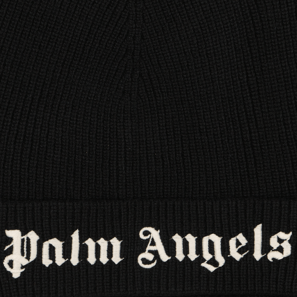 Palm Angels Kinder Jongens Muts Zwart