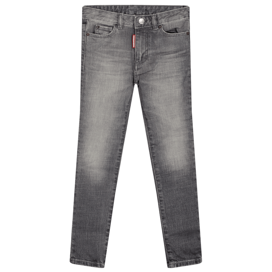 Dsquared2 Girls Jeans Light Grey