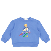 Ralph Lauren Baby Boys Sweater Light Blue