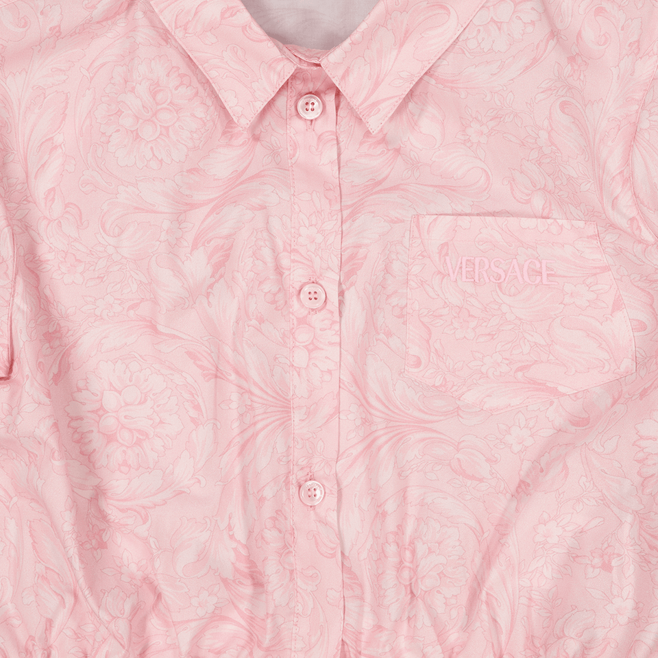 Versace Kinder Meisjes Blouse Licht Roze