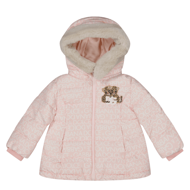 Dolce & Gabbana Baby Meisjes Jas Licht Roze 3/6