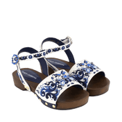 Dolce & Gabbana Kids Girls sandals Blue