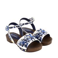 Dolce & Gabbana Kinder Meisjes Sandalen Blauw 25
