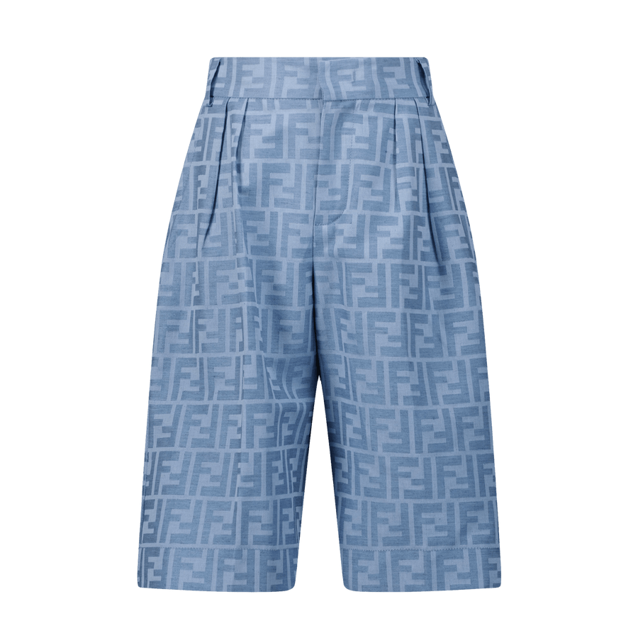 Fendi Boys Short Light Blue