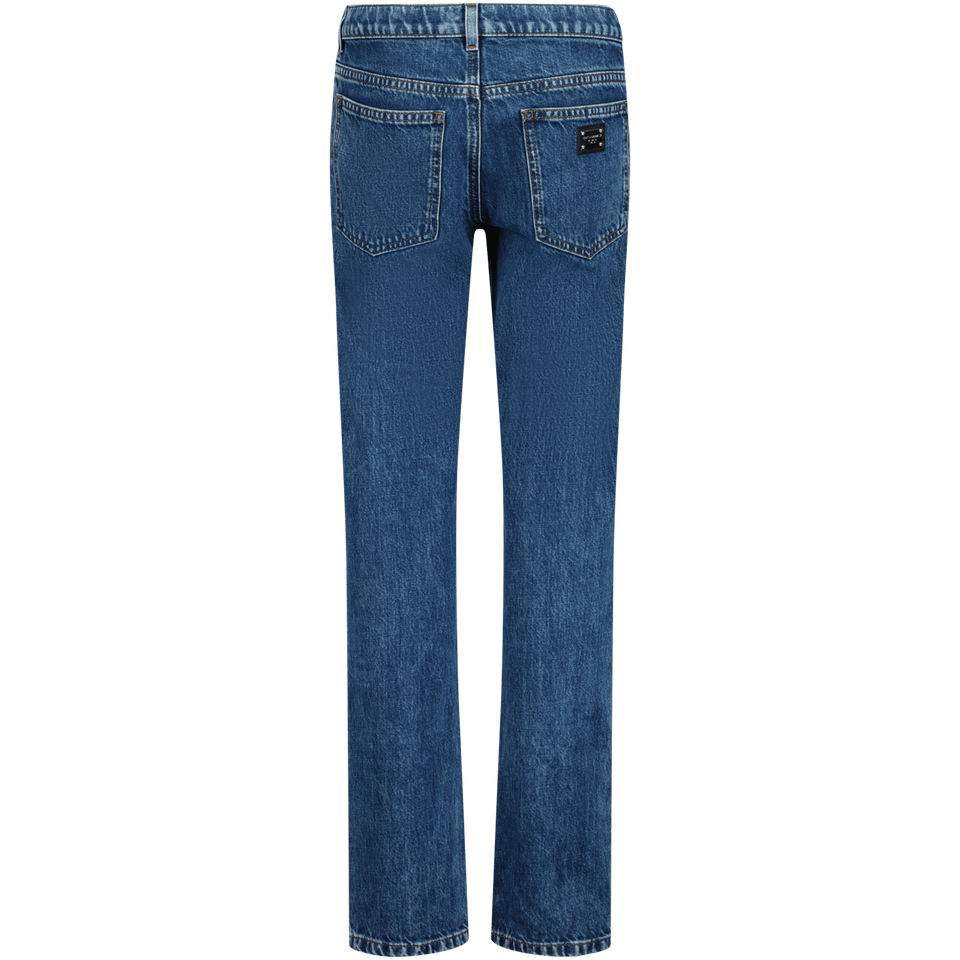 Dolce & Gabbana Kinder Jeans Blauw