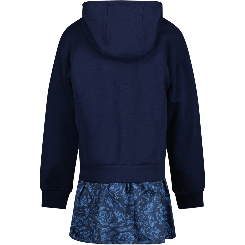 Versace Kinder Meisjes Jurk Navy