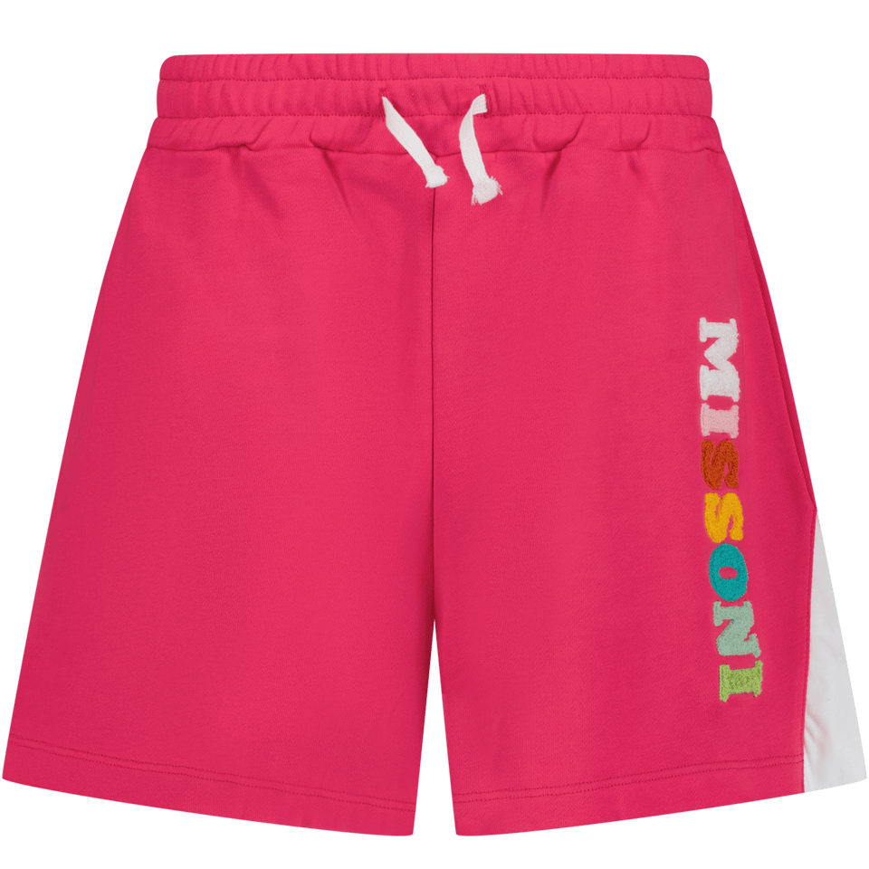 Missoni Kinder Meisjes Shorts Fuchsia 4Y