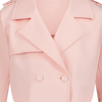 MSGM Kinder Colbert Licht Roze