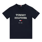 Tommy Hilfiger Baby Jongens T-Shirt Navy