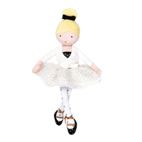 Doudou et Compagnie Baby Ballerina Anais Zilver ONE