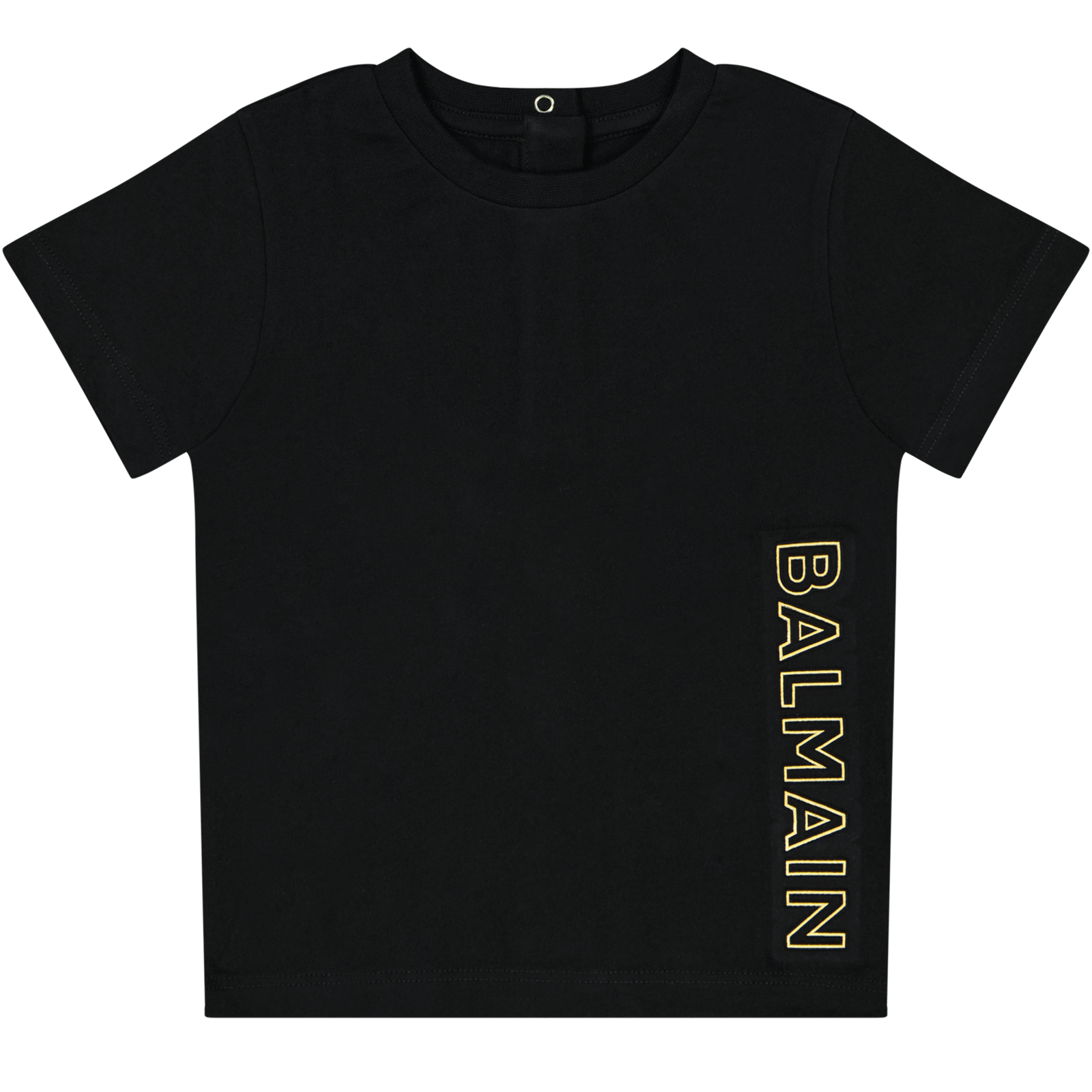Balmain Baby Unisex T-Shirt Zwart 6 mnd