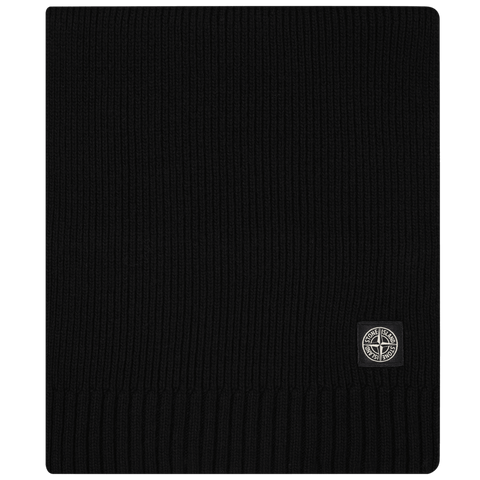 Stone Island Kids Boys Scarve Black