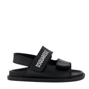 Dsquared2 Kinder Unisex Sandalen Zwart