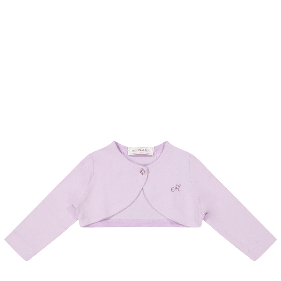 MonnaLisa Baby Girls Cardigan Lila
