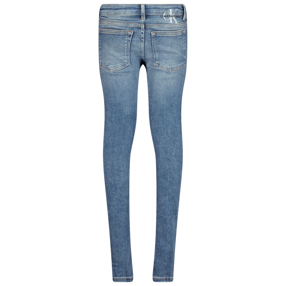 Calvin Klein Kinder Meisjes Jeans Blauw