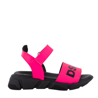 Dsquared2 Kinder Meisjes Sandalen Fluor Roze 19