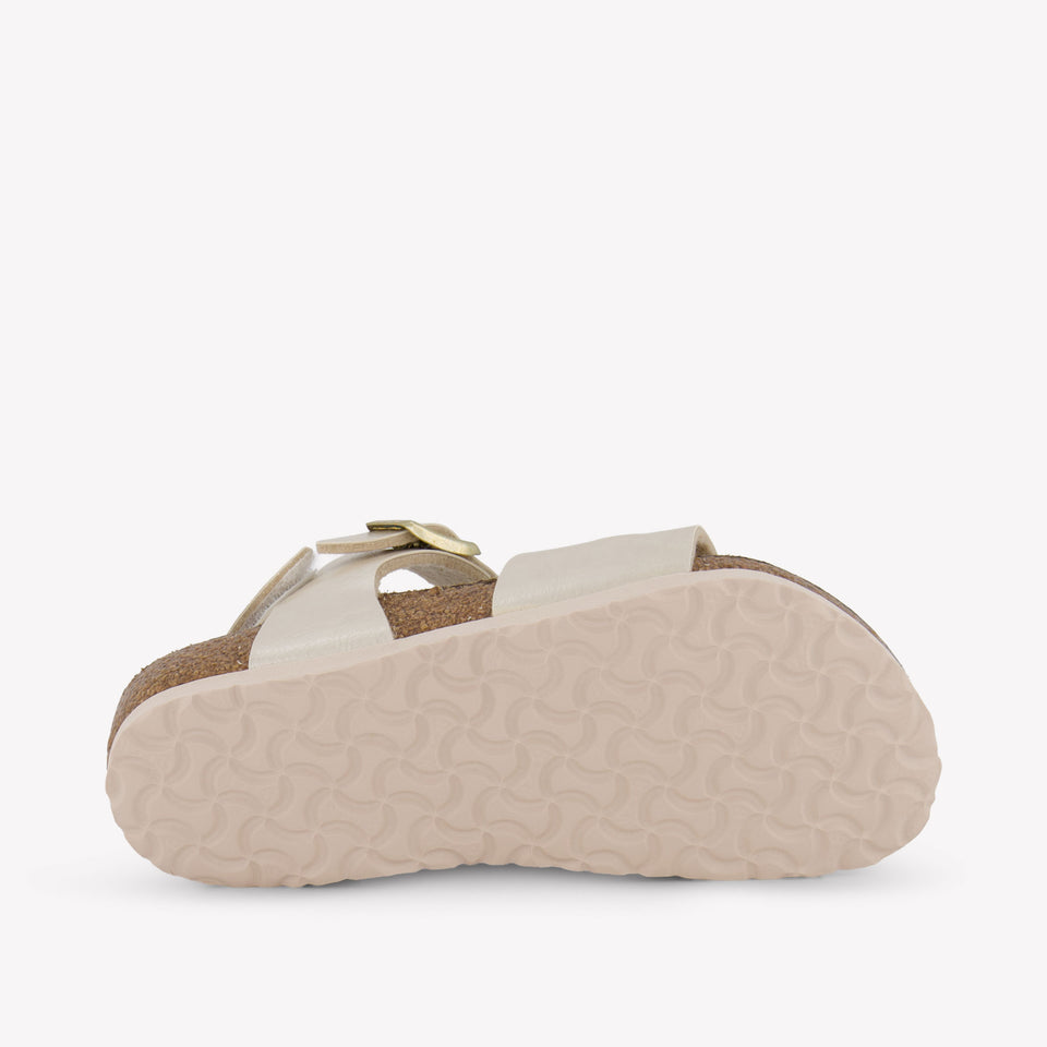 Birkenstock Rio Girls Sandals In White
