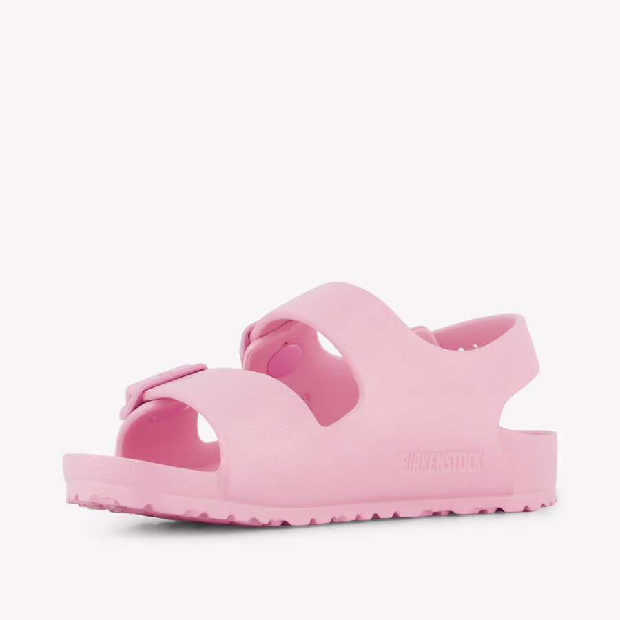 Birkenstock Milano Meisjes Sandalen In Roze