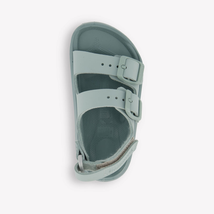Birkenstock Mogami Jongens Sandalen In Licht Groen