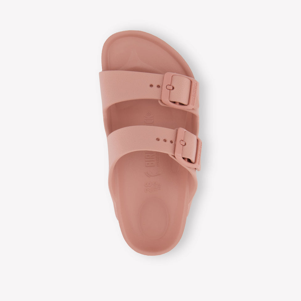 Birkenstock Arizona Girls Flipflops In Old Pink