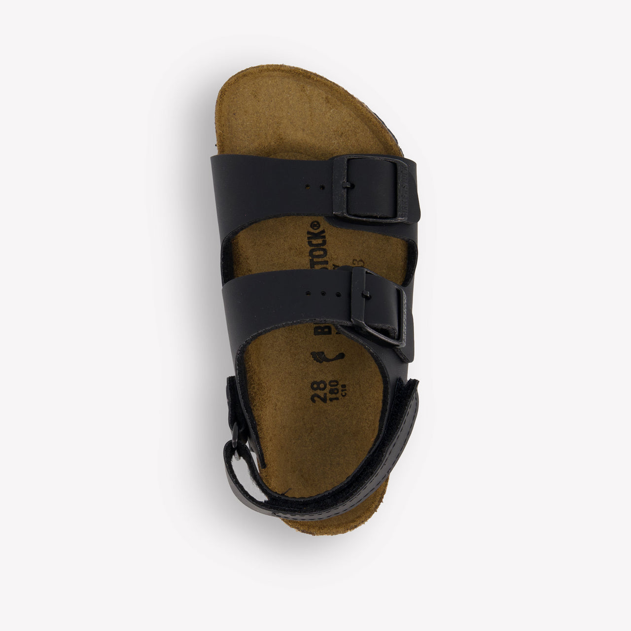 Birkenstock Milano Boys Sandals In Black
