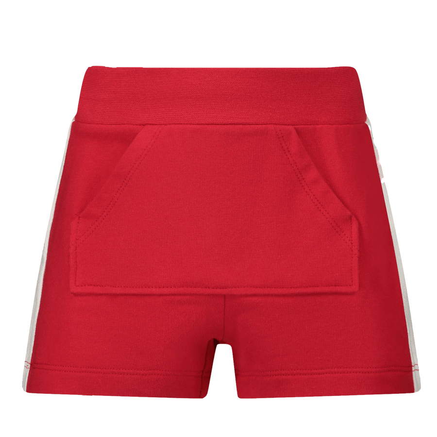 MonnaLisa Baby Meisjes Shorts Rood 3 mnd
