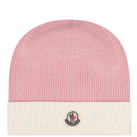 Moncler Baby Meisjes Muts Licht Roze xxxs