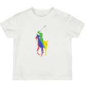Ralph Lauren Baby Jongens T-Shirt Wit