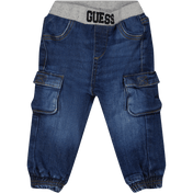 Guess Baby Boys Jeans Dark Blue